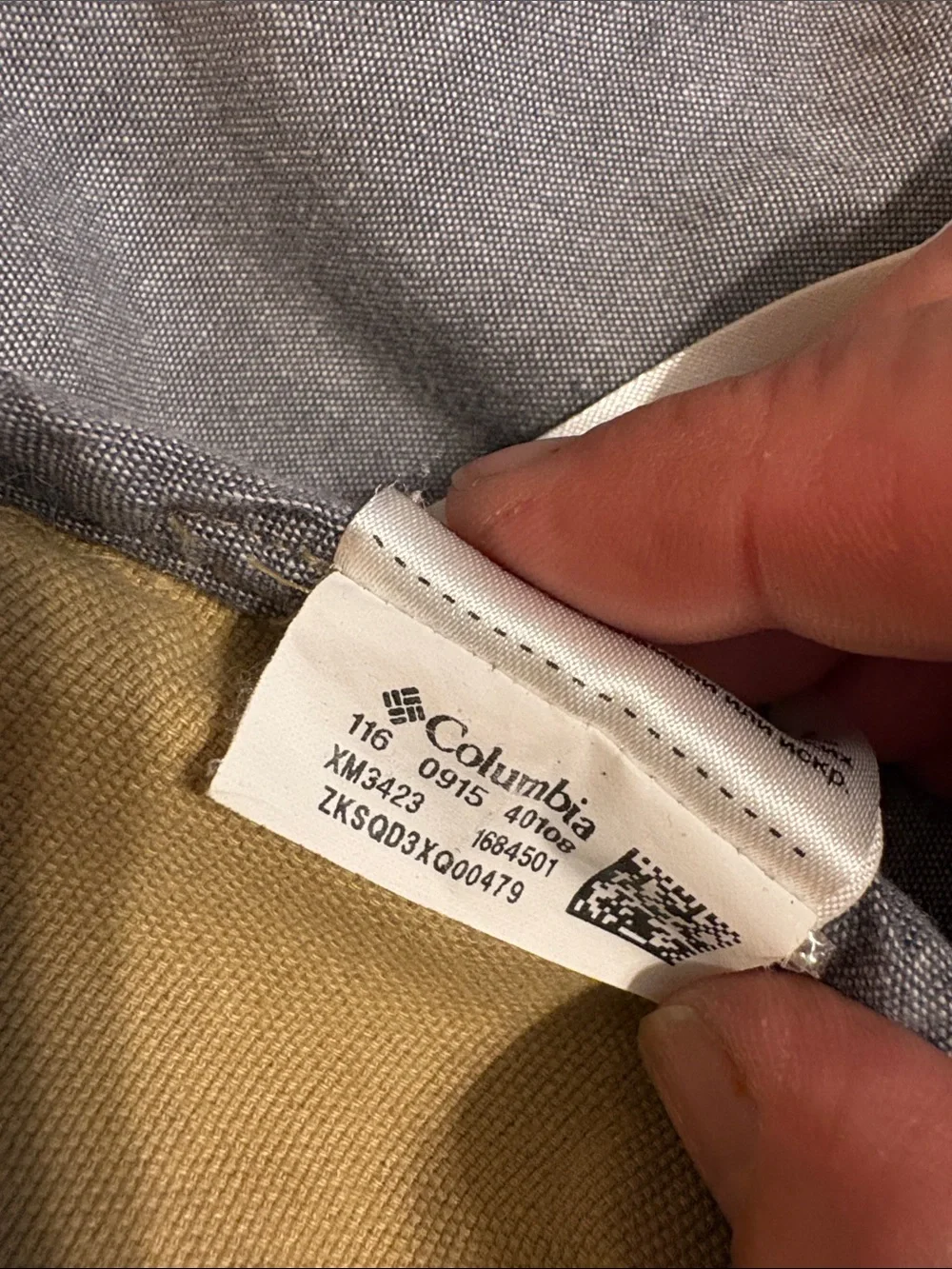 Columbia Beige/Tan Canvas Field Jacket